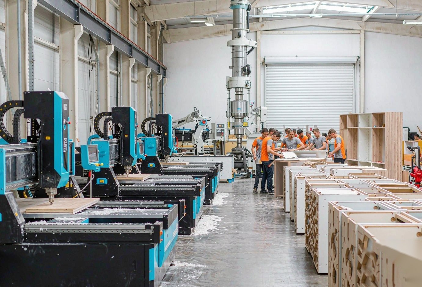 CNC production line