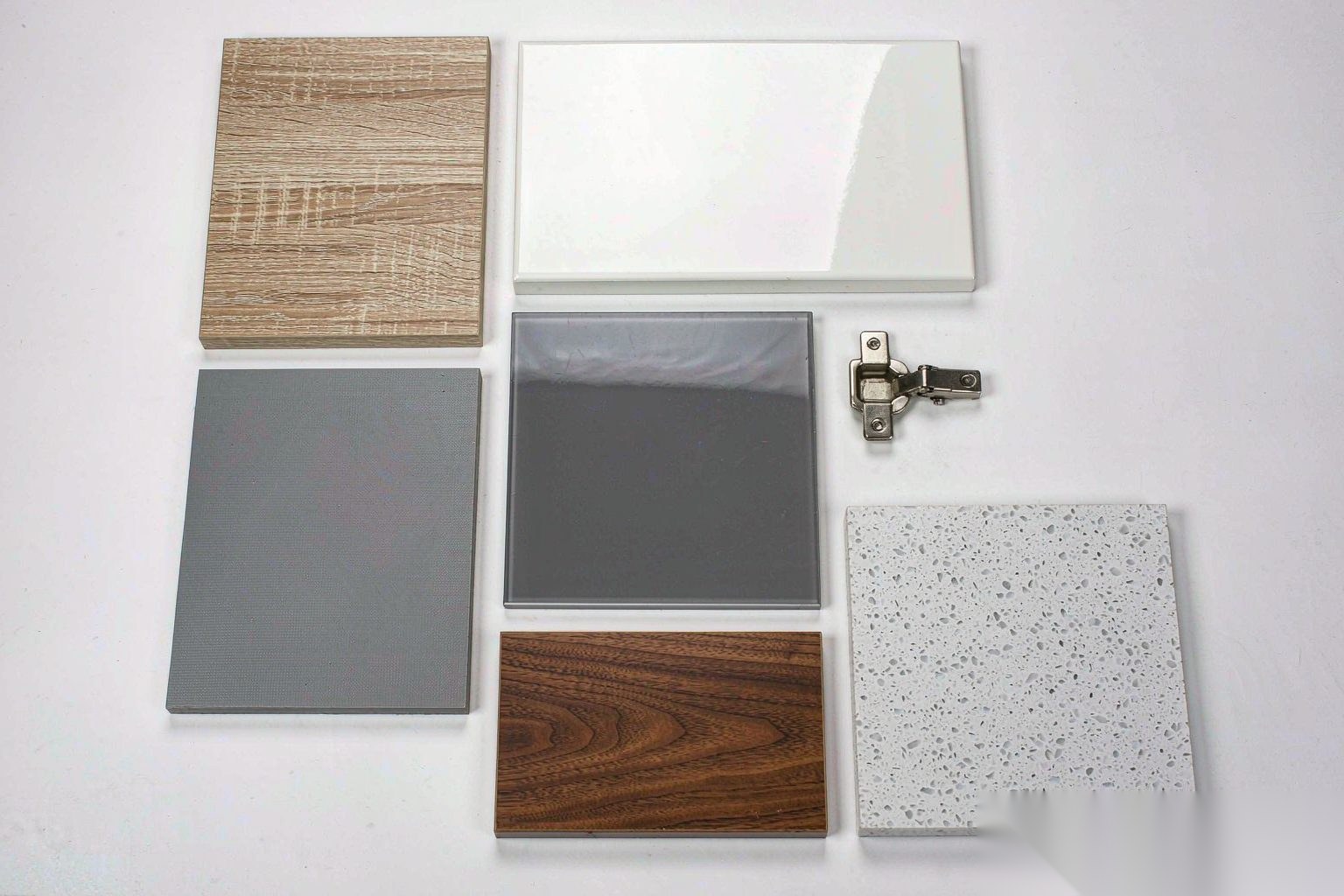 Hardware finish and board colour matching