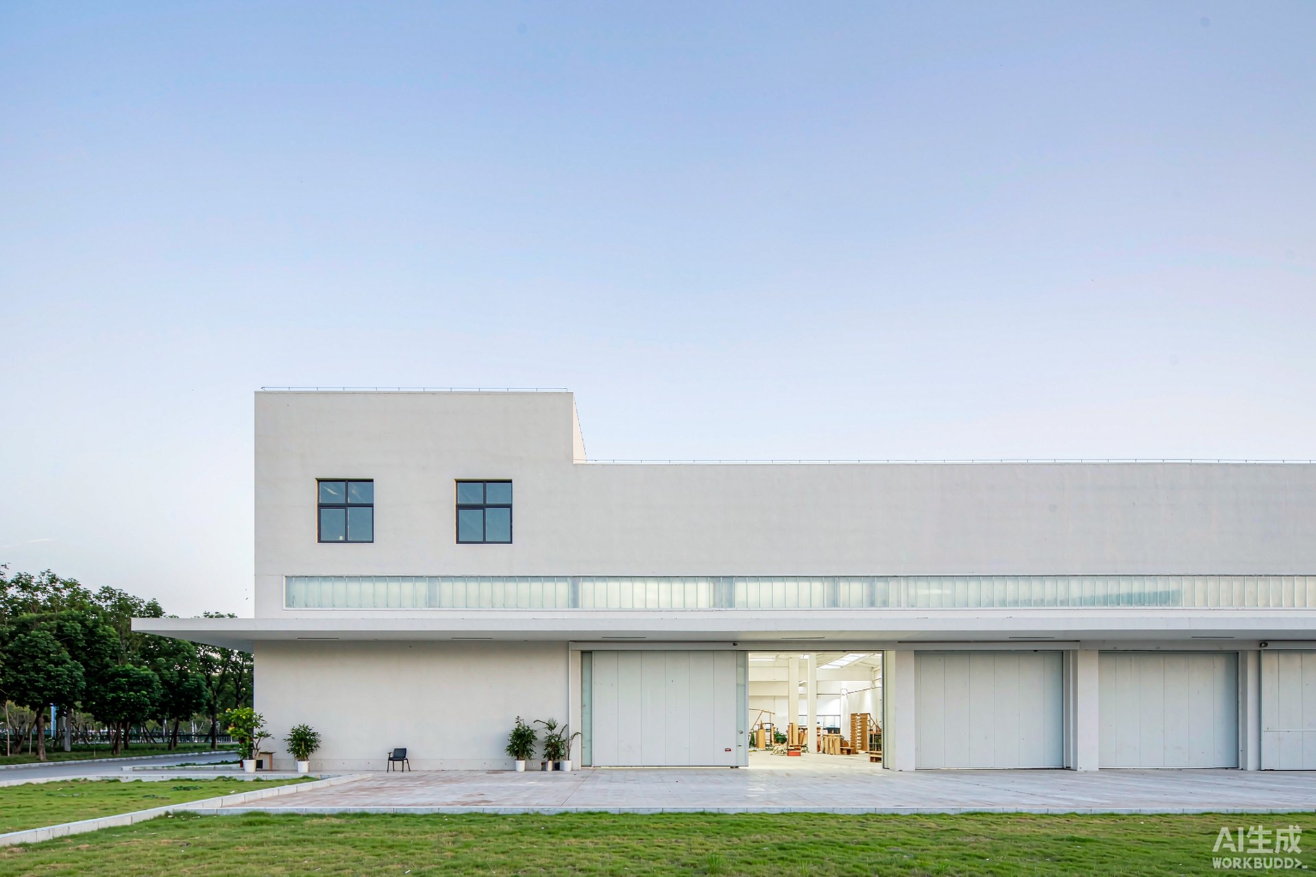 MXOHO cabinet manufacturing factory exterior