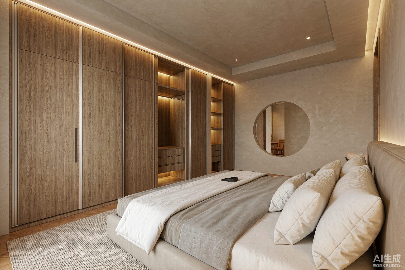 Walk-in wardrobe project in Jakarta Indonesia